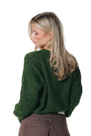 Yara gilet donker groen