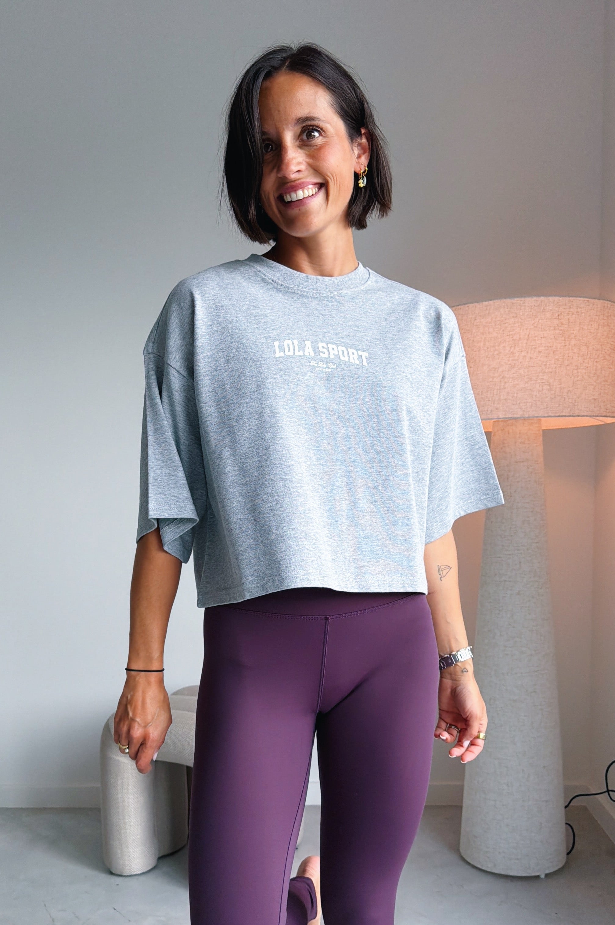 Stella t-shirt grijs