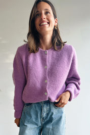 Emilia gilet lilla