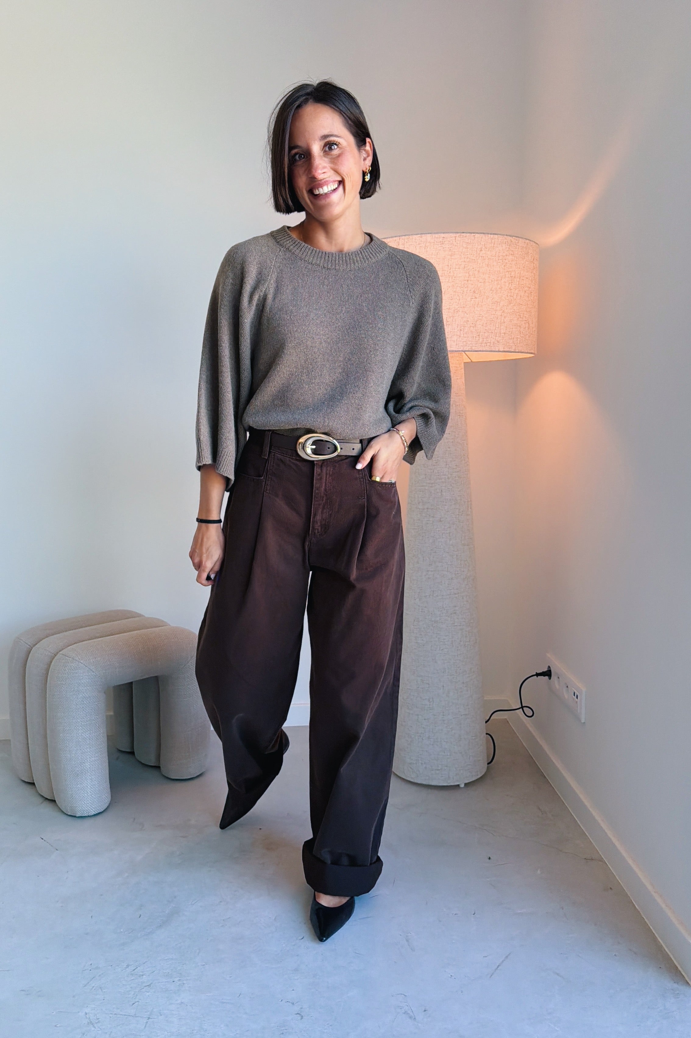 Leighton jeans coffee