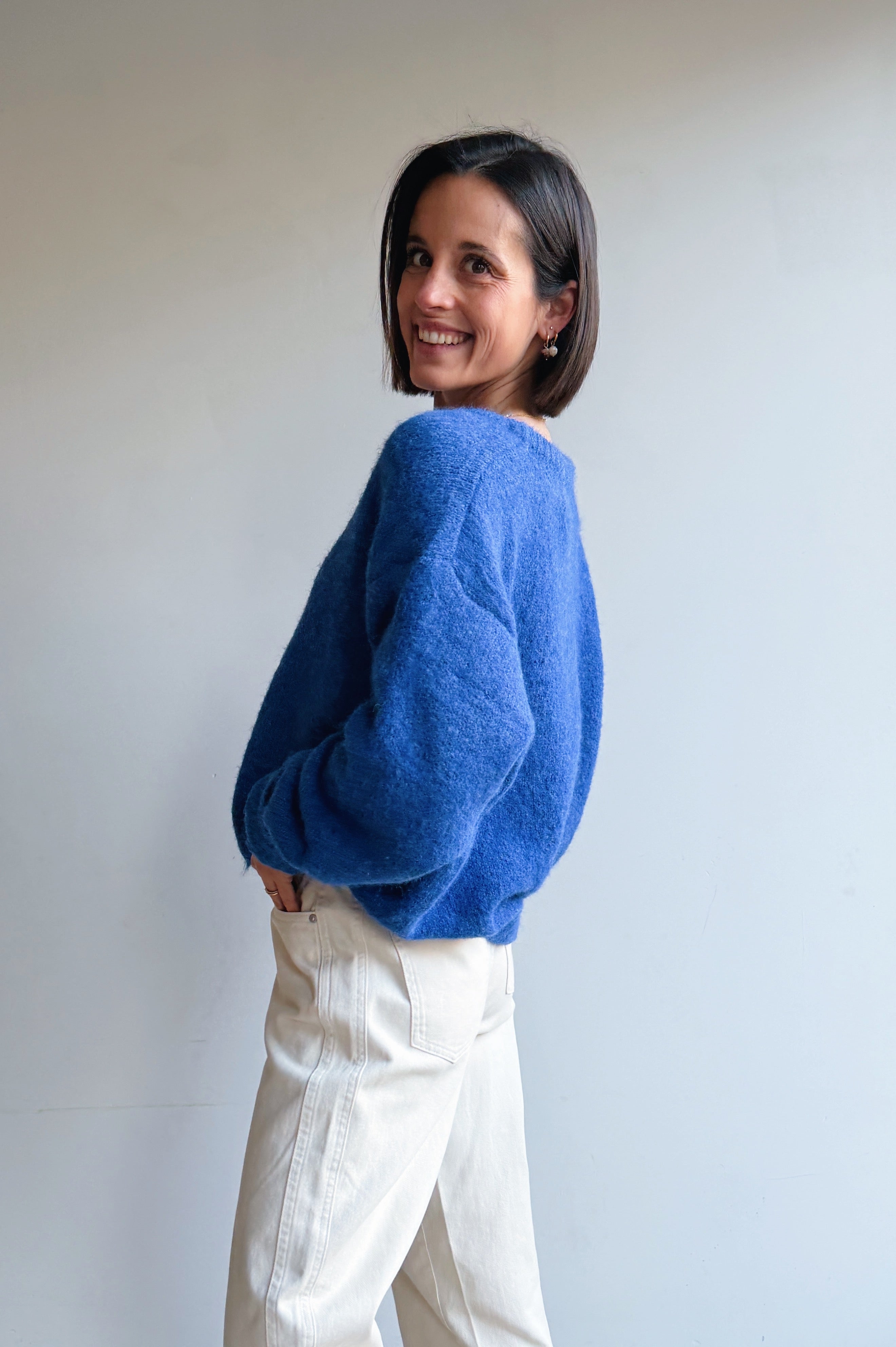 Vicky gilet koningsblauw