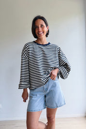 Liva longsleeve marine