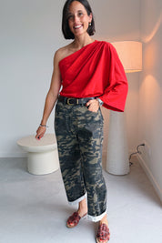 Josy top rood