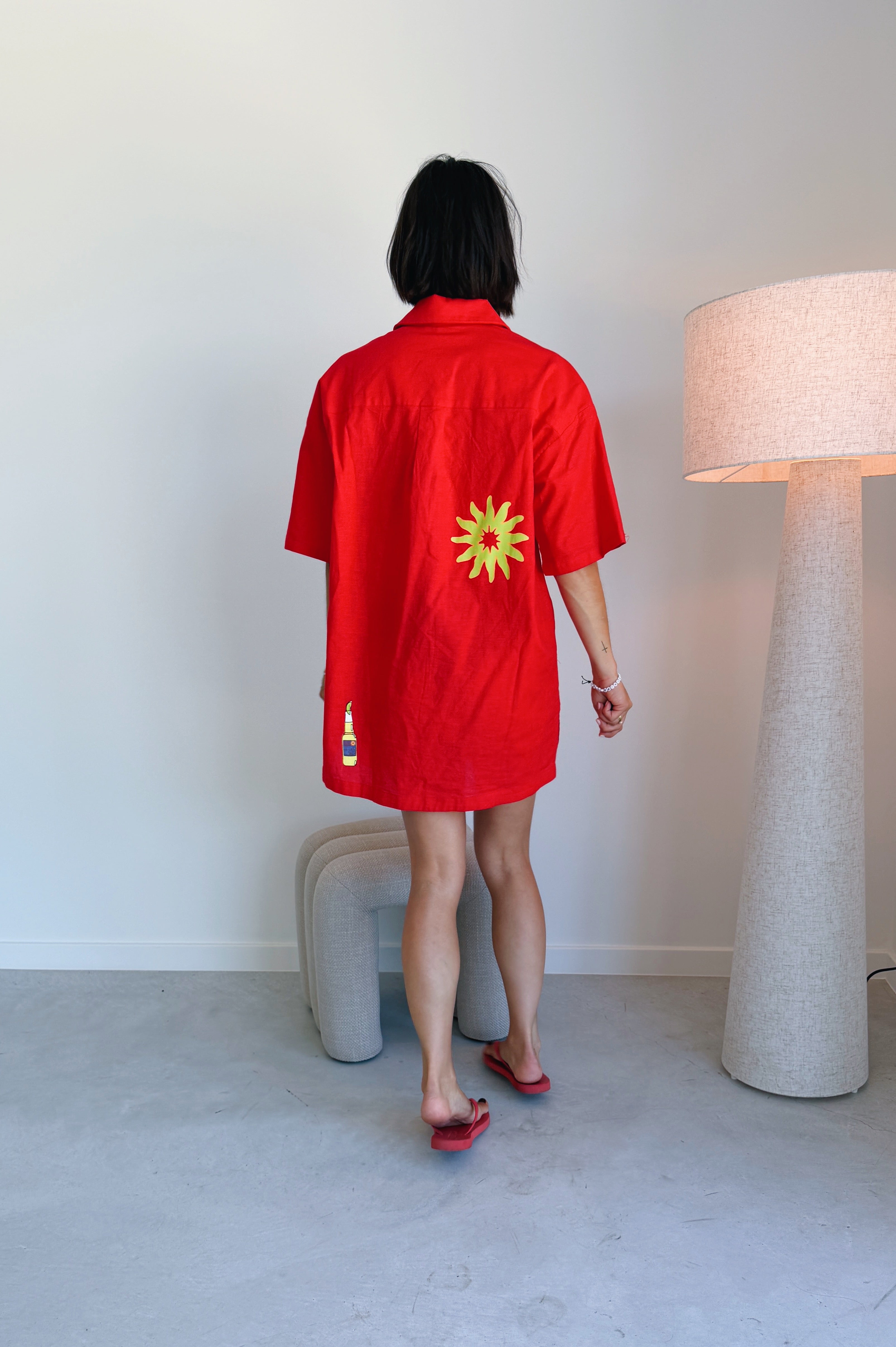 Tessa beach blouse