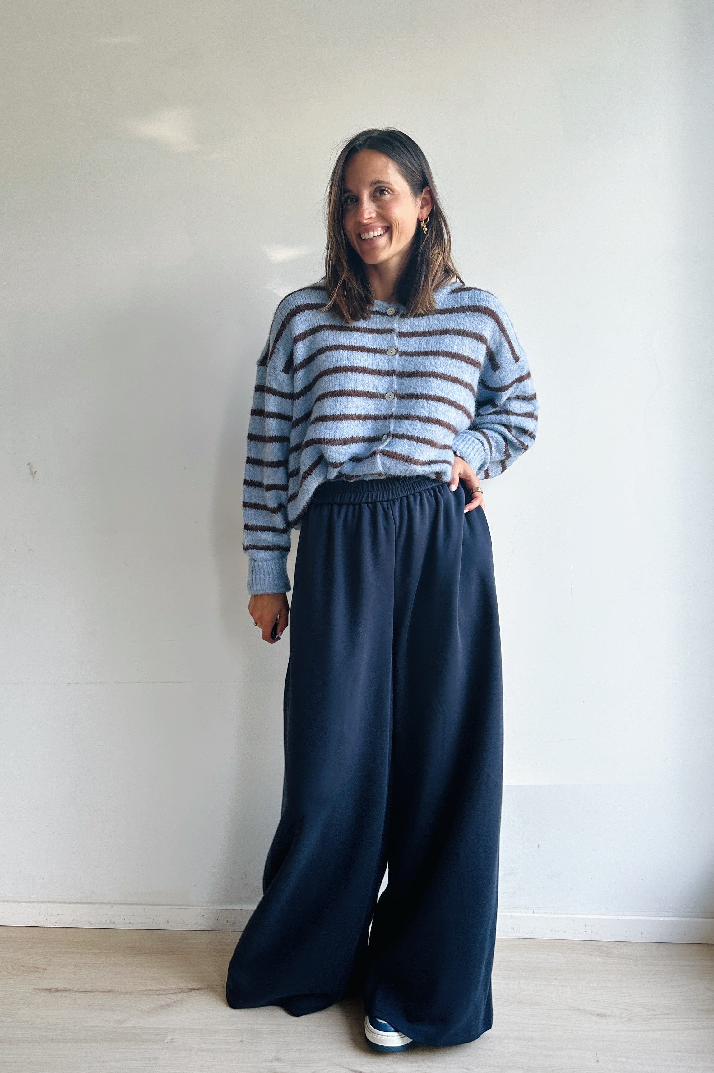 Cleo broek blauw