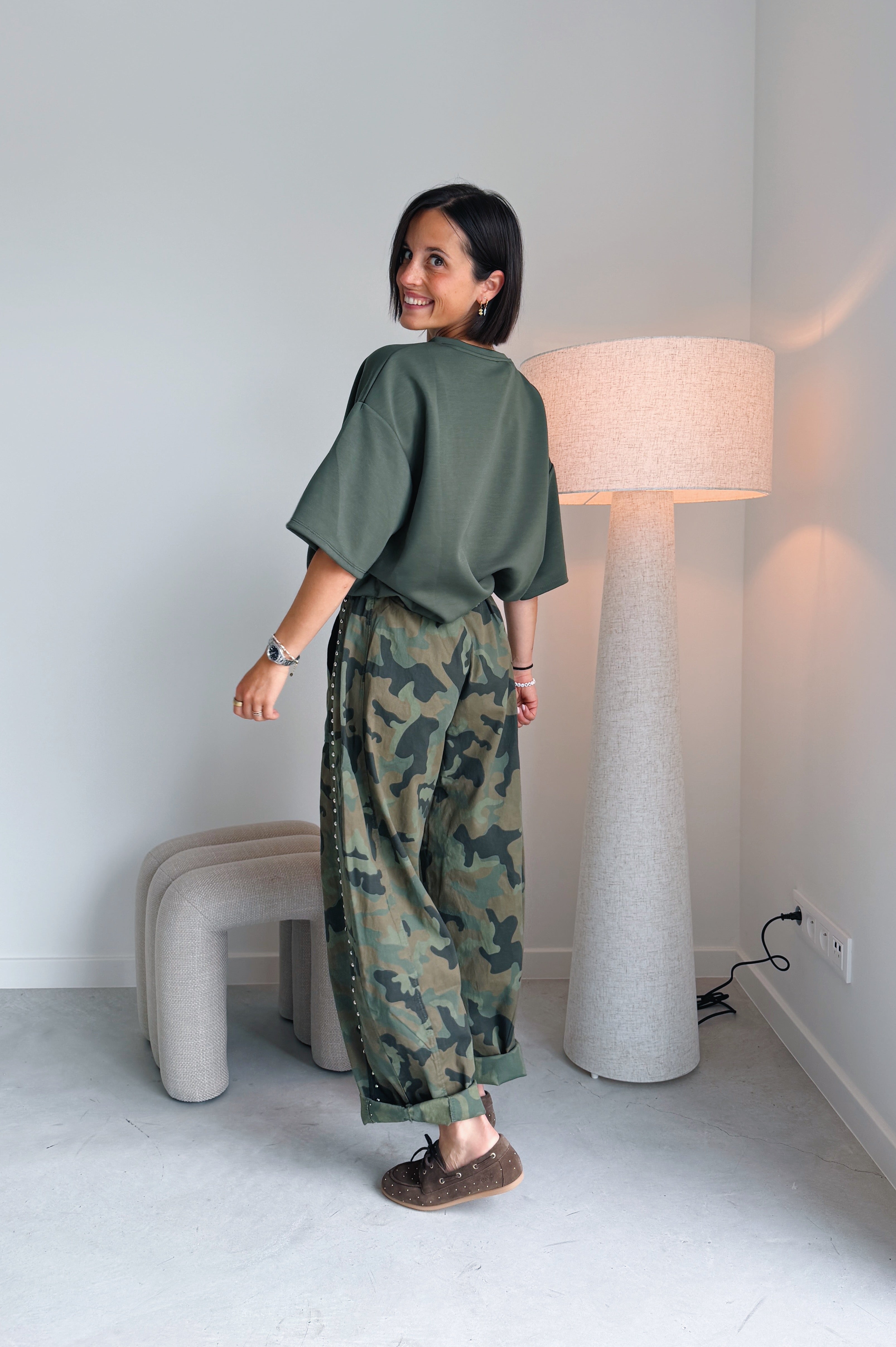 Cameo studs broek