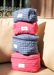 Blowy make-up tasje roze