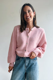 Emilia gilet roze