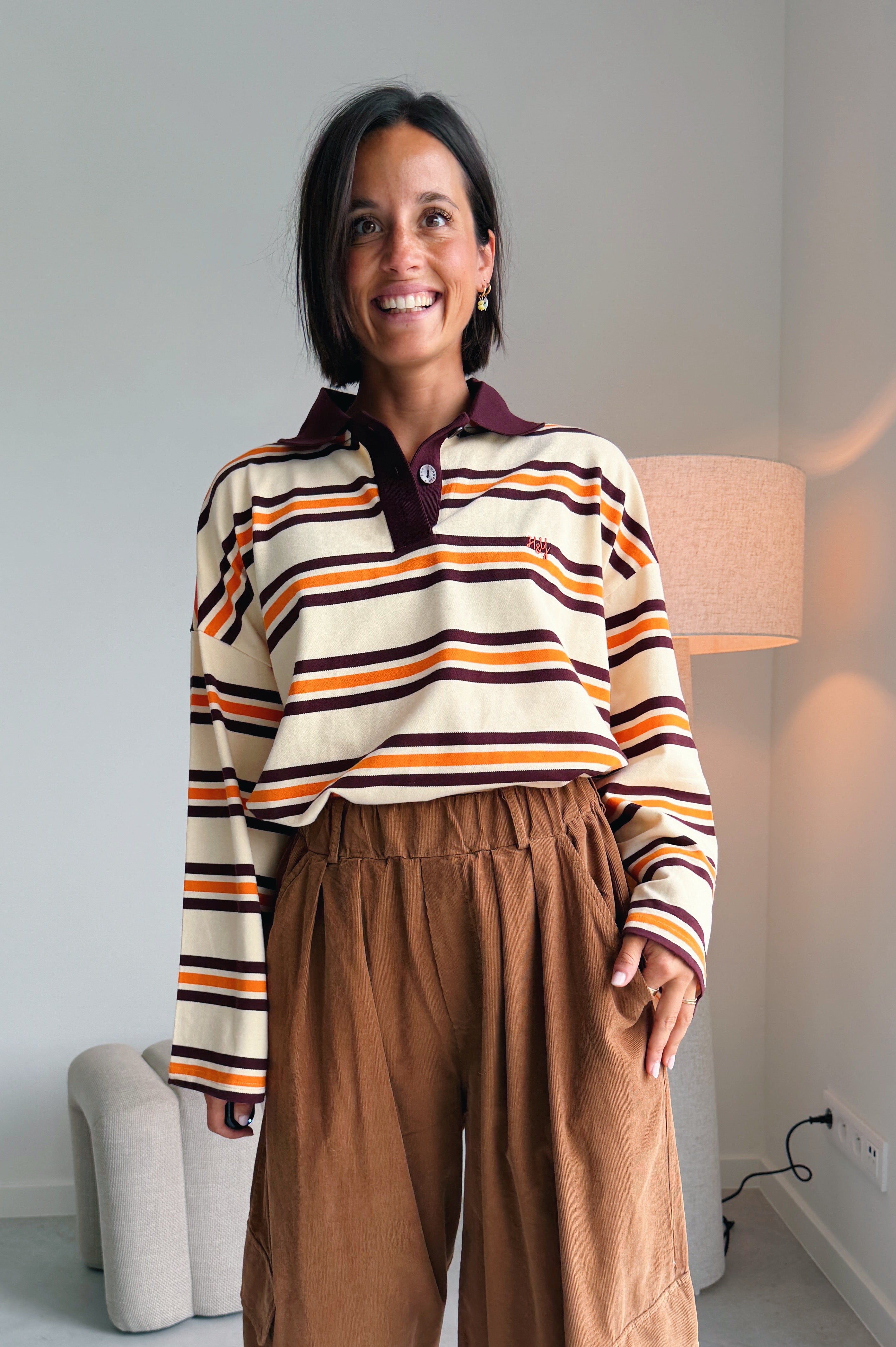 Pollie-JU - Paprika Stripe