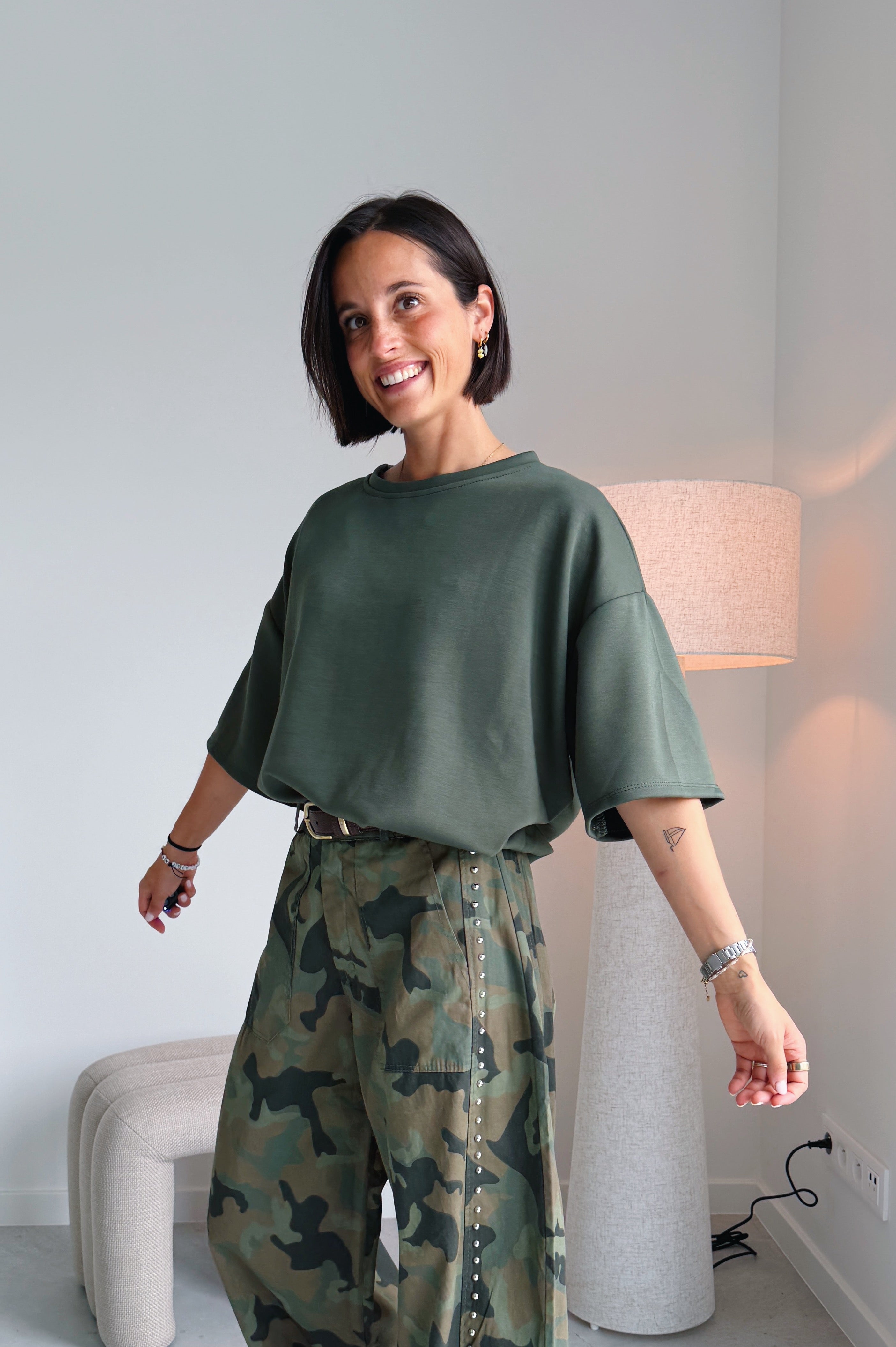 Chloe t-shirt khaki