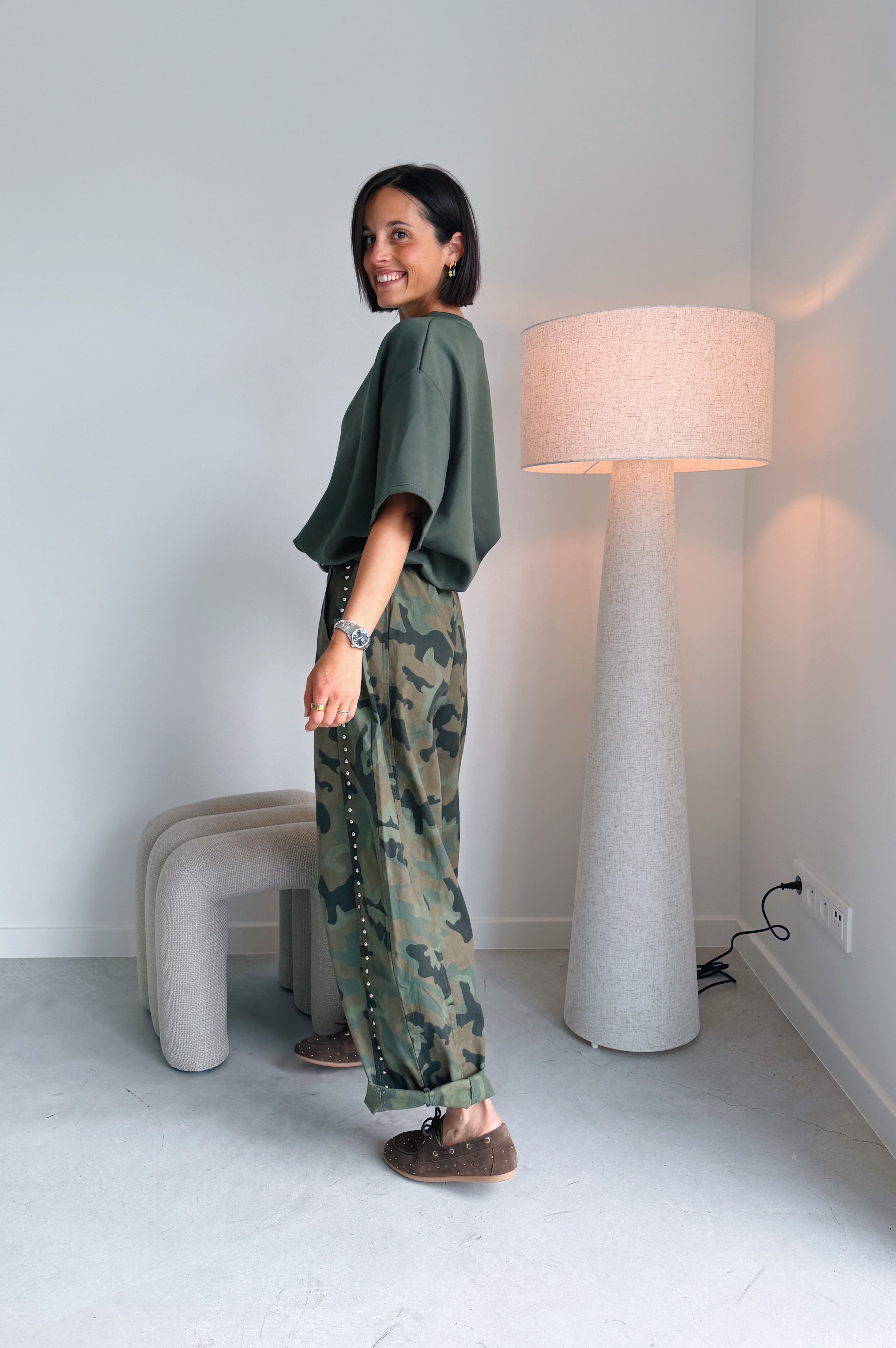 Cameo studs broek
