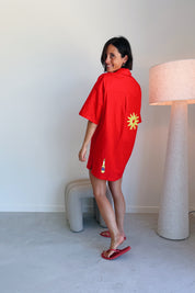 Tessa beach blouse
