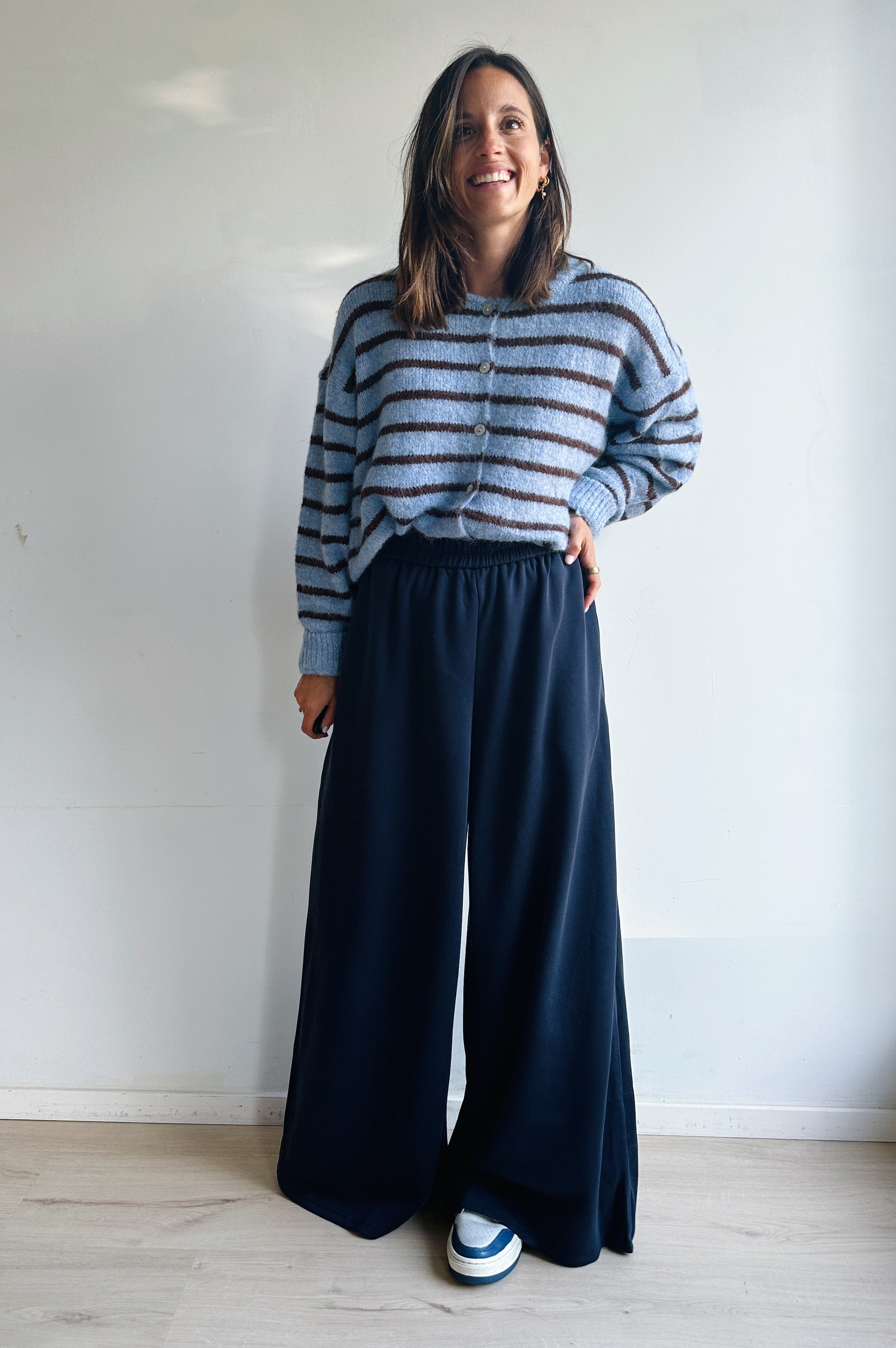 Cleo broek blauw