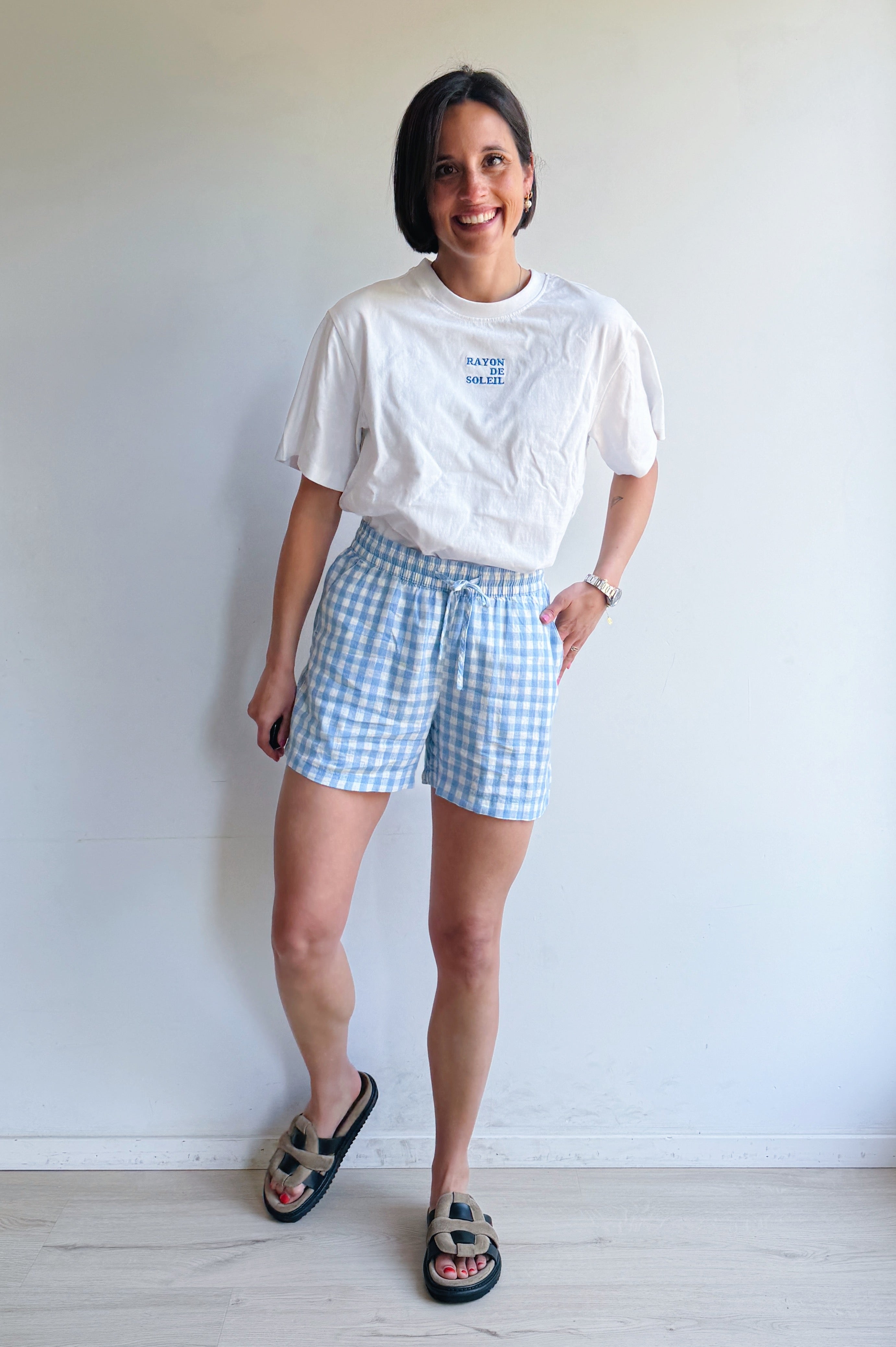 Falakka short blauw