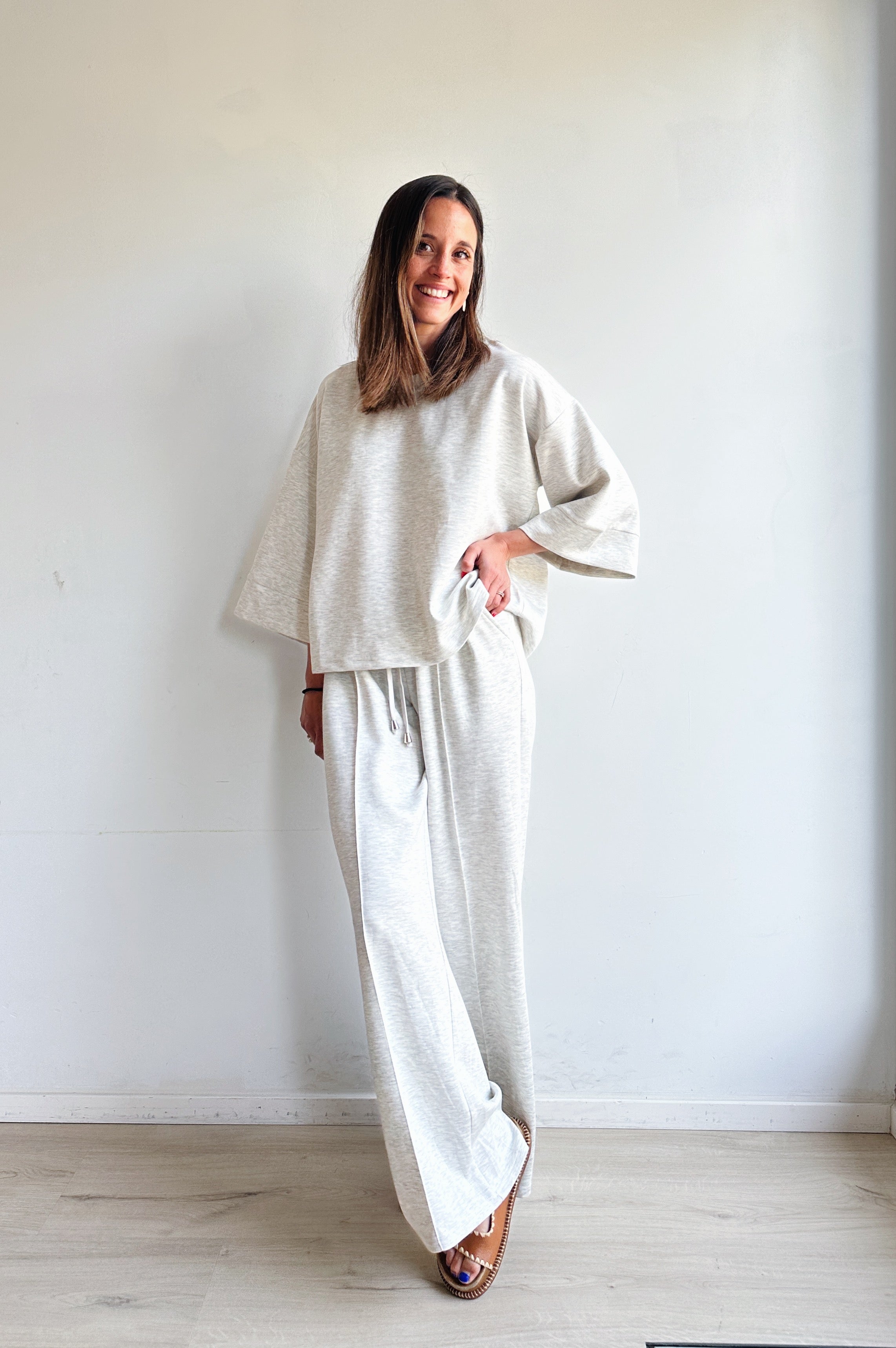 Cecile set grijs