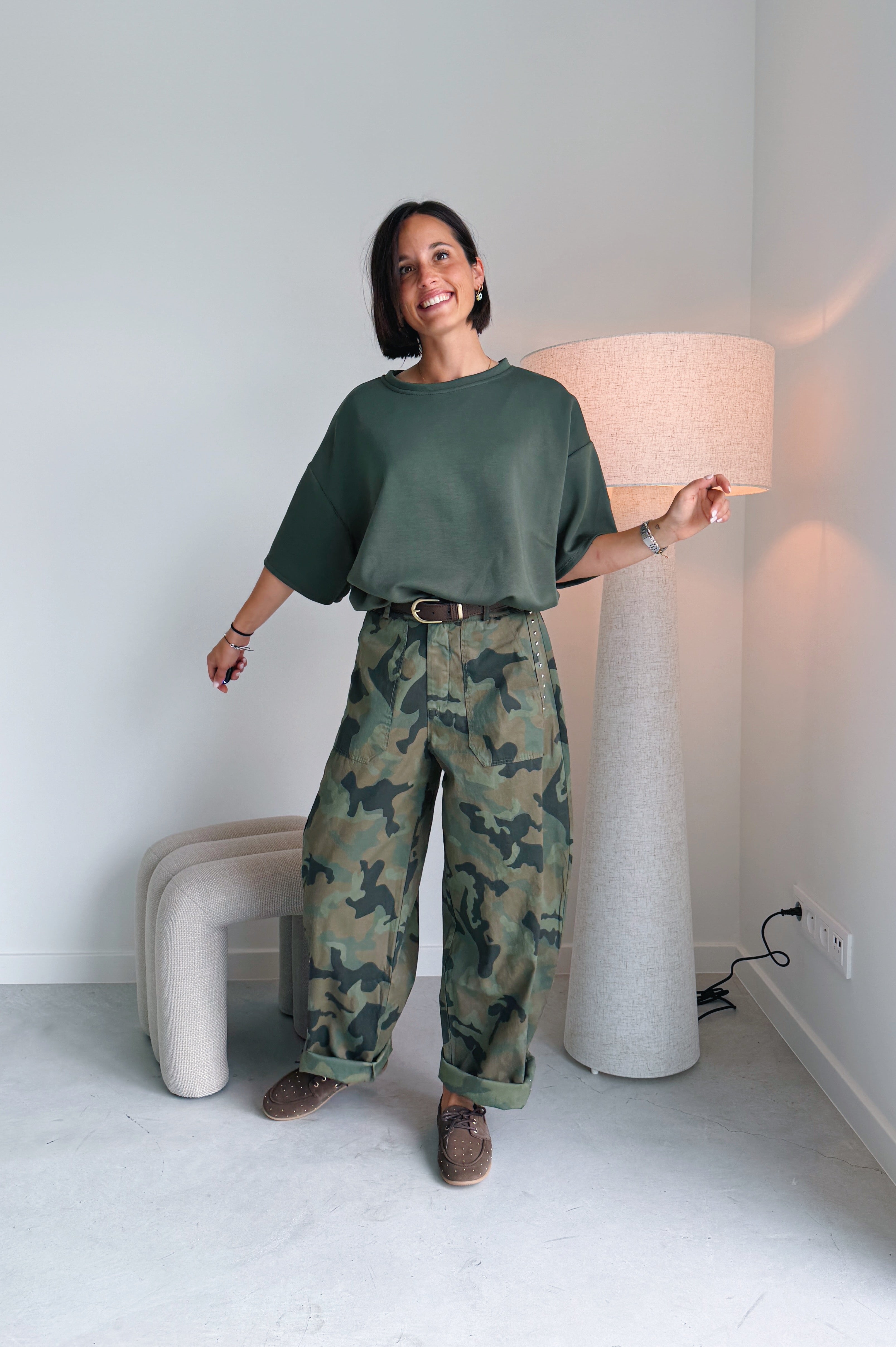 Cameo studs broek
