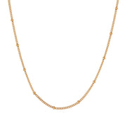 Dots necklace gold