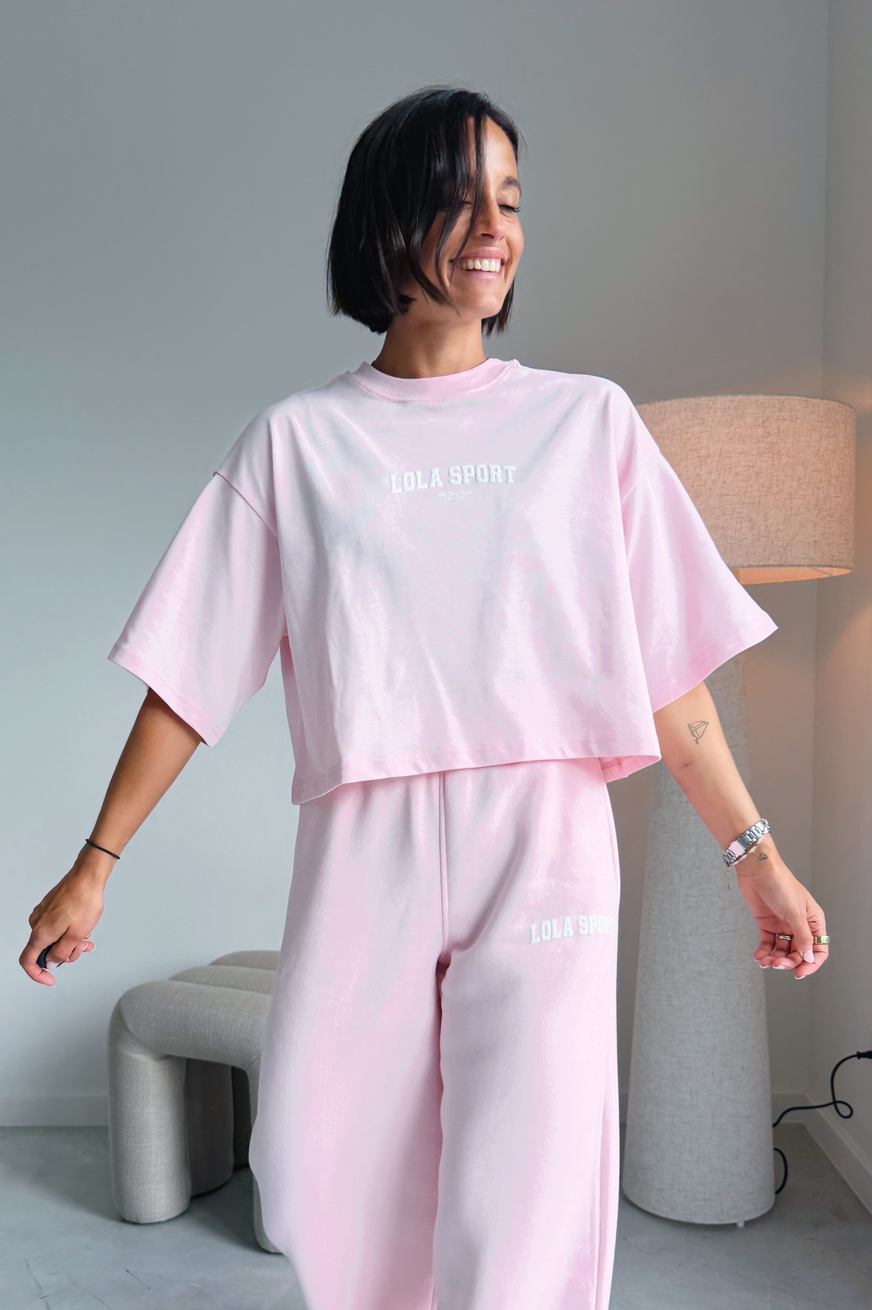 Stella t-shirt soft pink