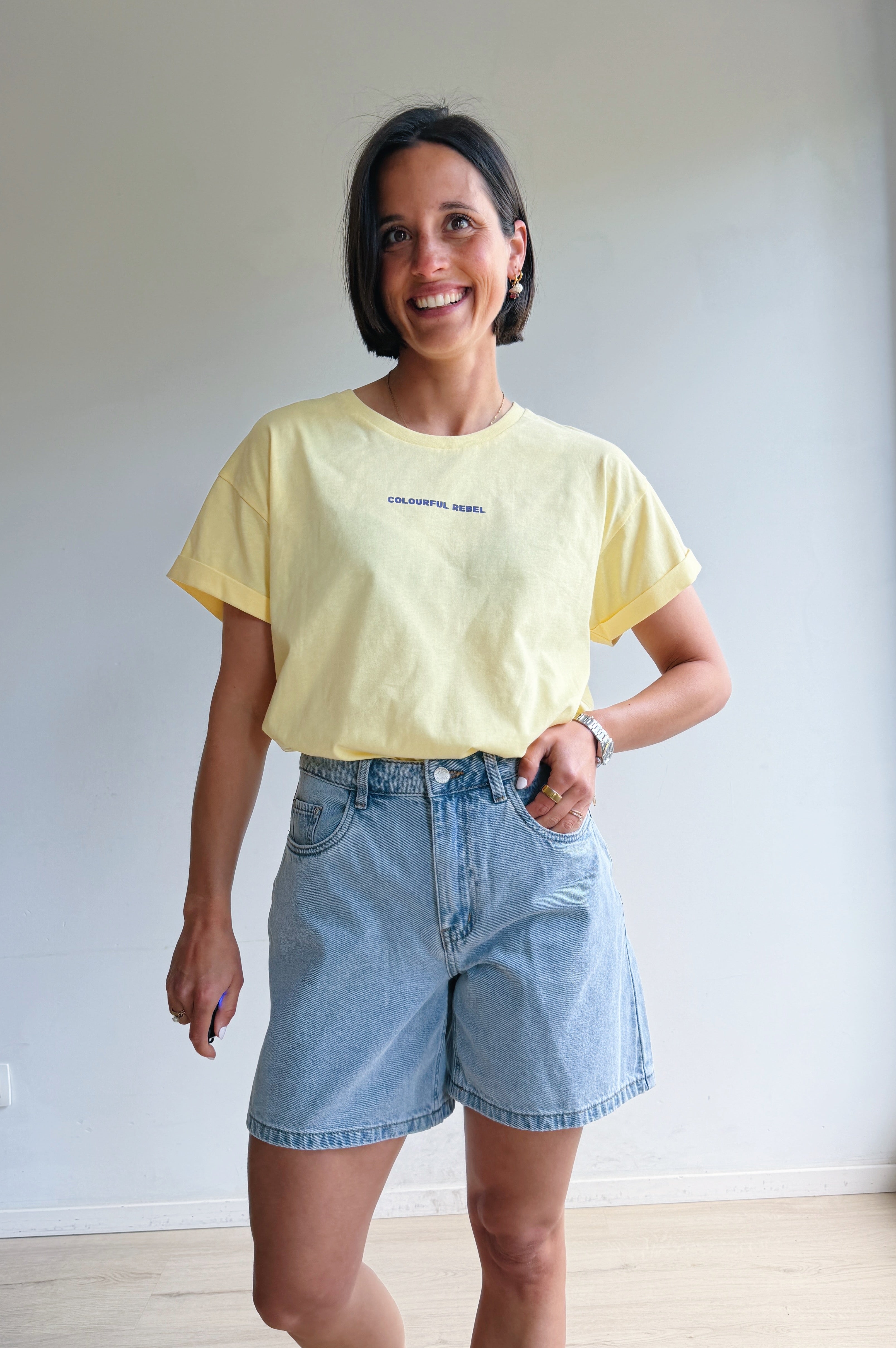 T-shirt uni marine