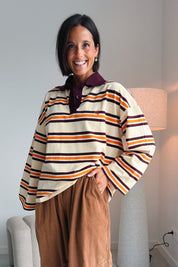 Pollie-JU - Paprika Stripe