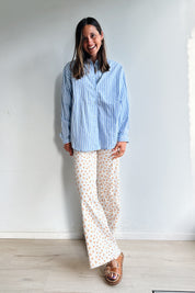 Almira blouse blauw
