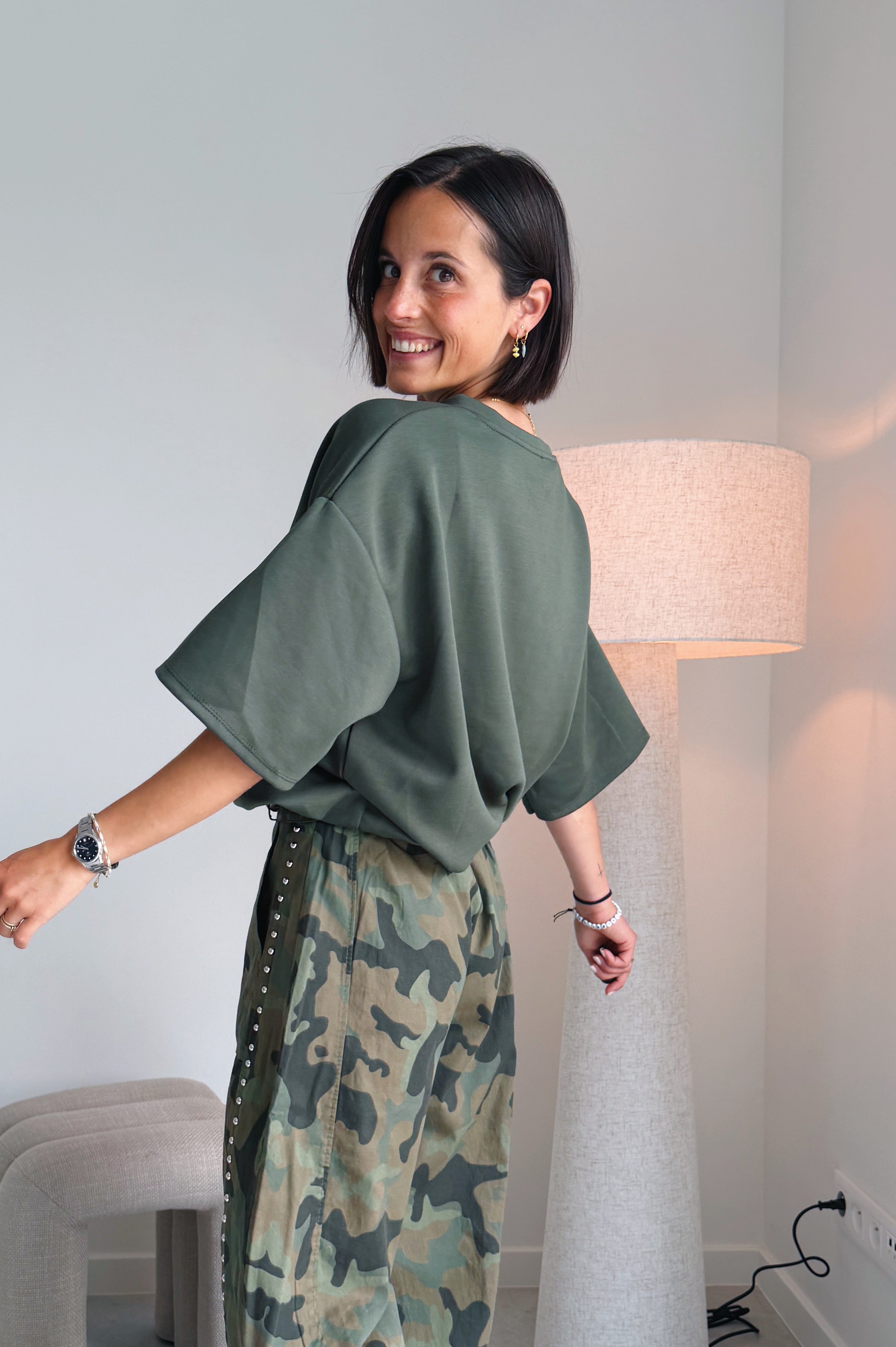 Chloe t-shirt khaki