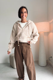 Lilas hoodie