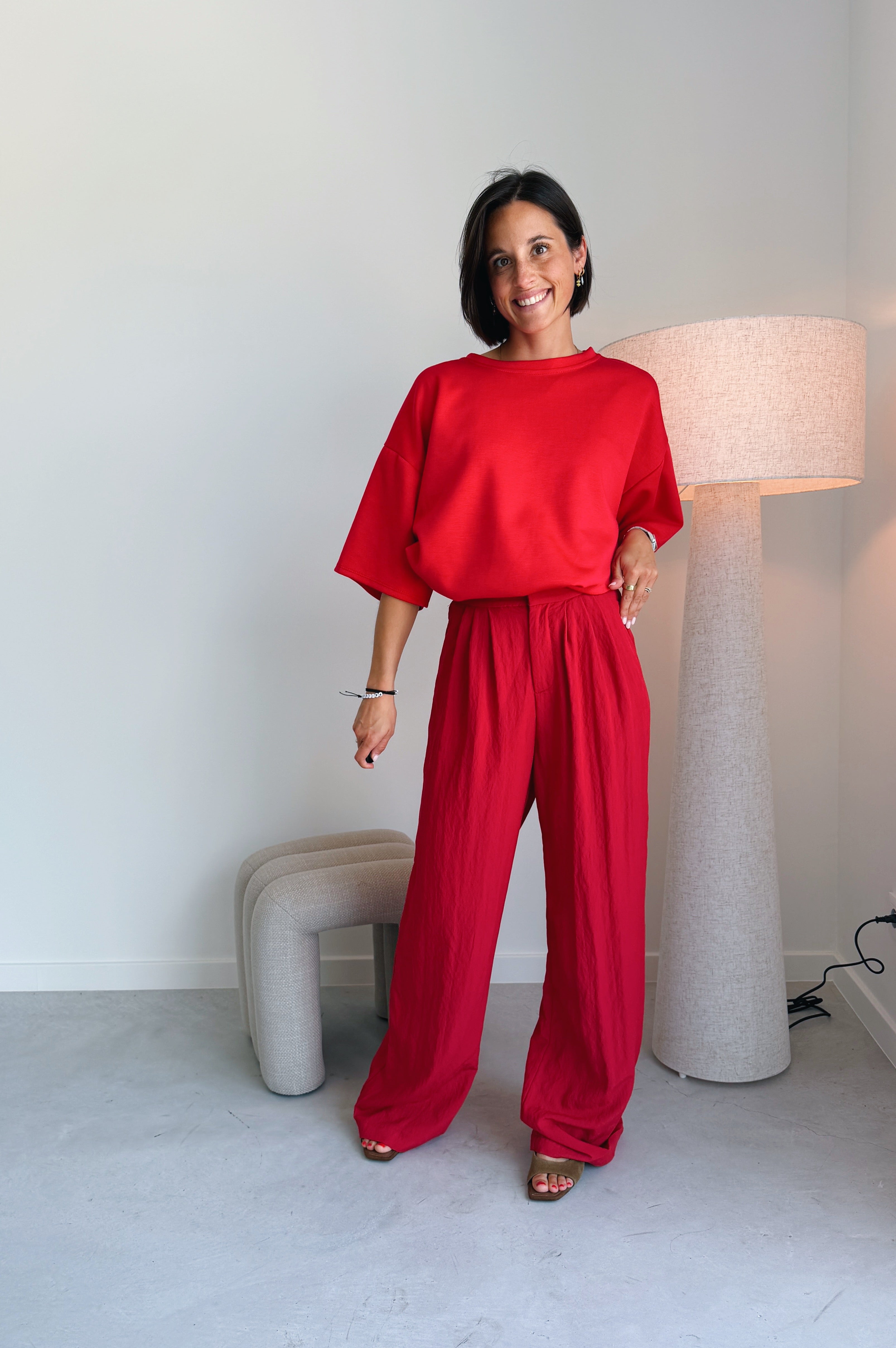 Misk broek rood