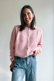 Emilia gilet roze