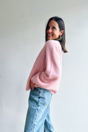 Emilia gilet roze
