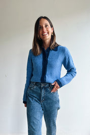 Denna knitted polo