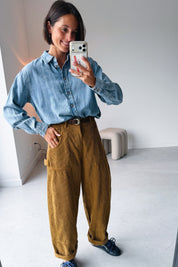 Nora broek khaki