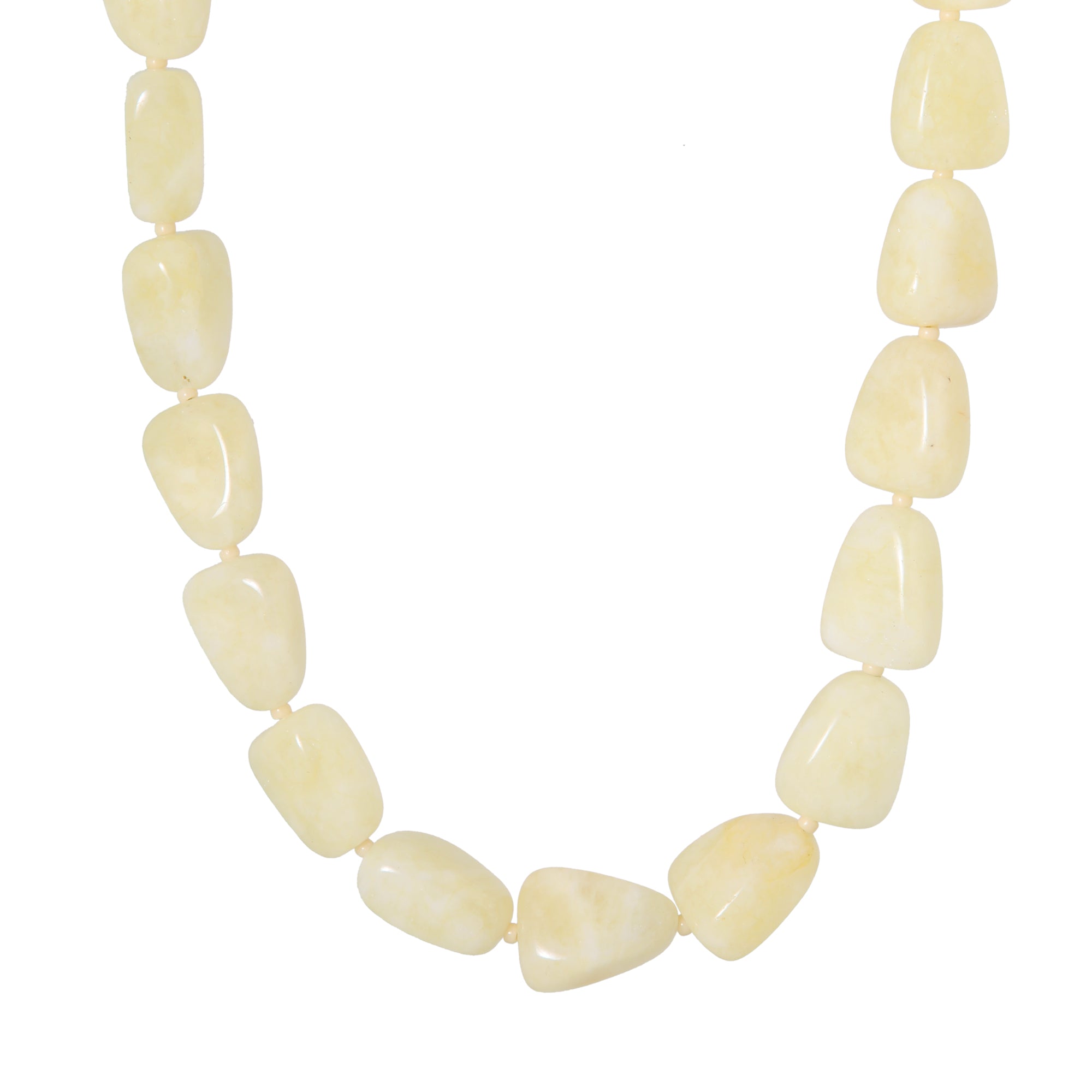 Butter yellow necklace