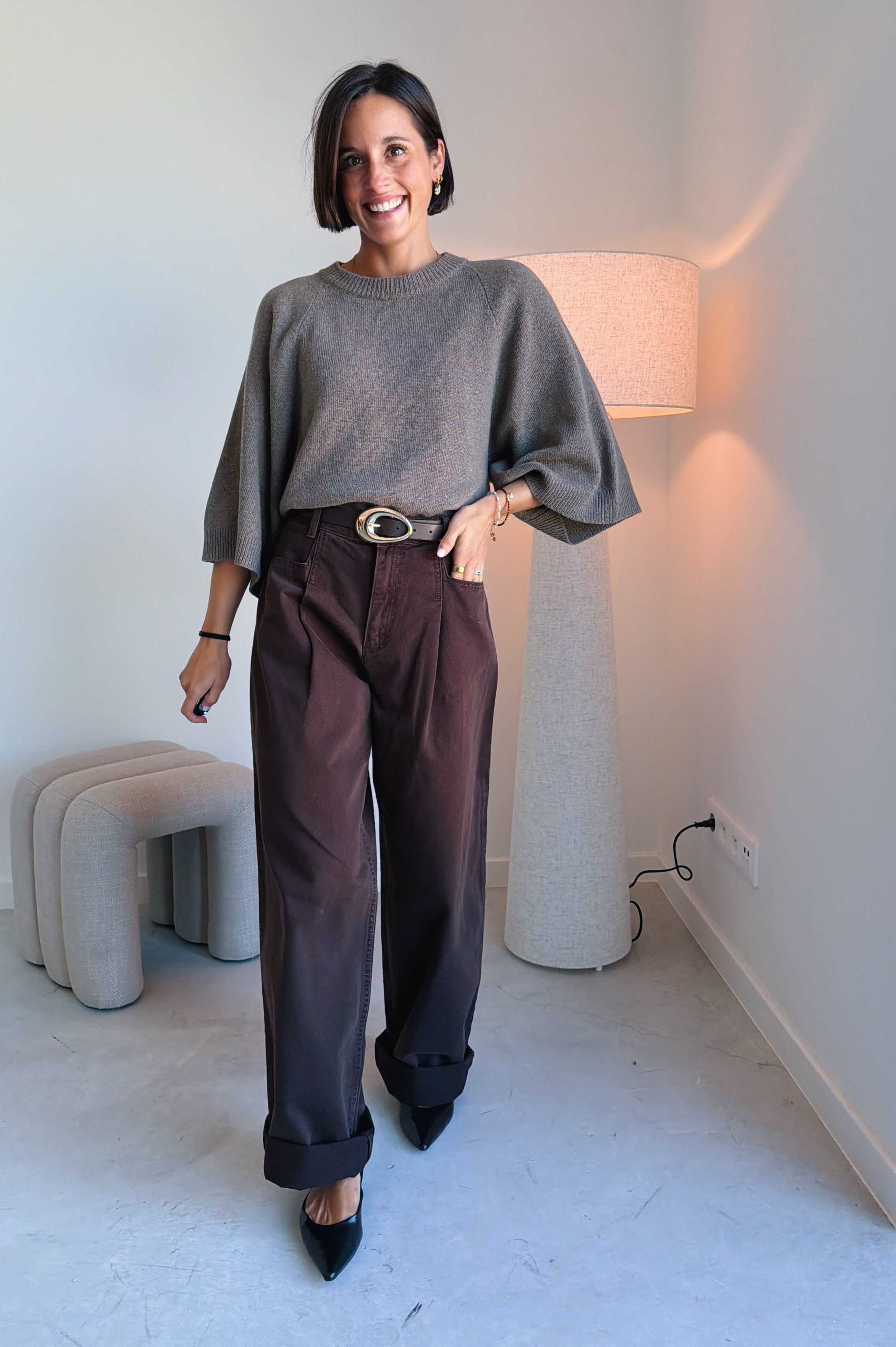 Leighton jeans coffee