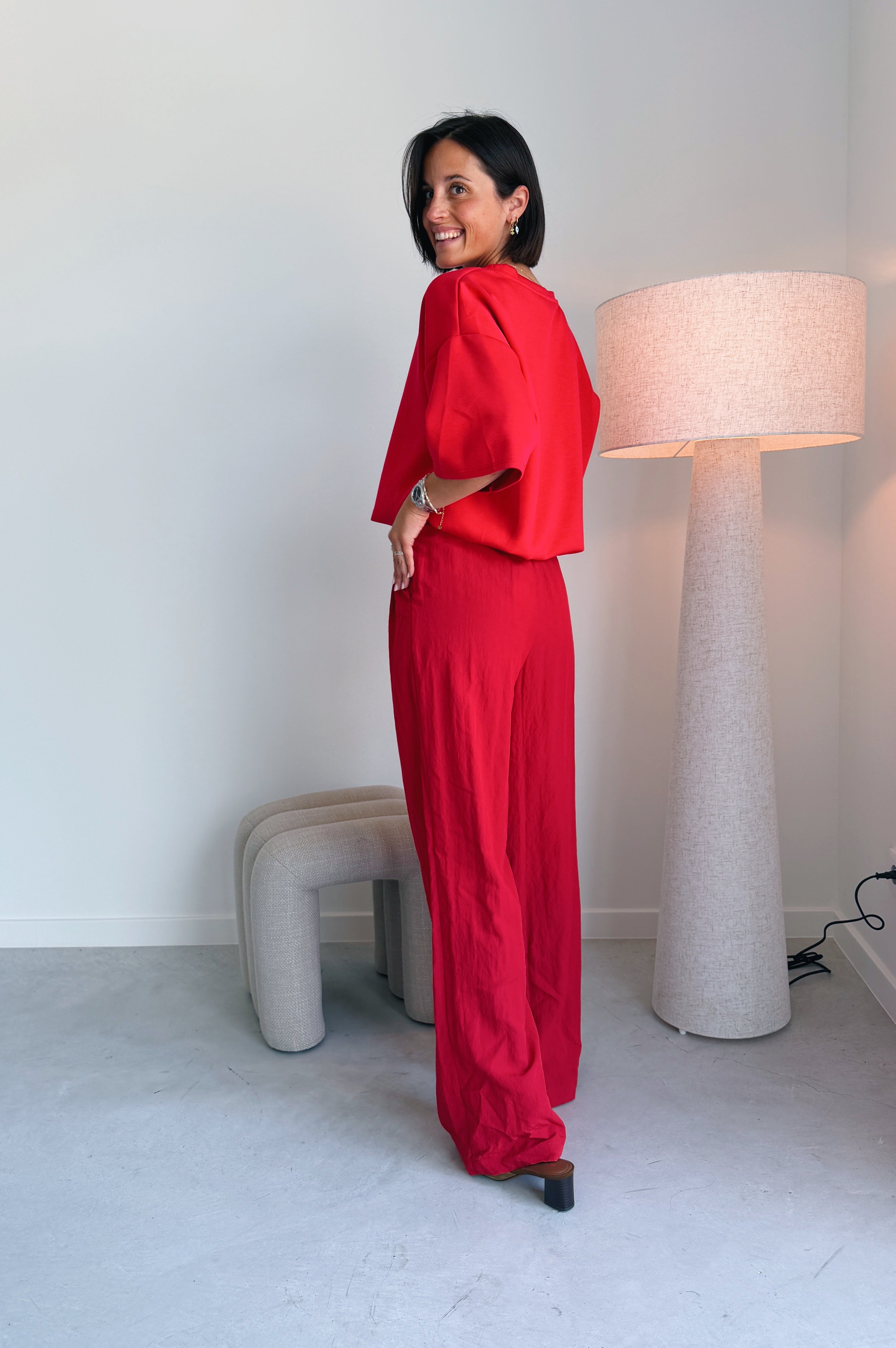 Misk broek rood