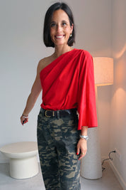 Josy top rood