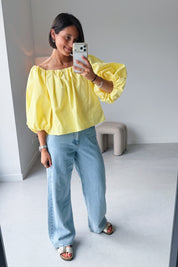 Lauren blouse yellow