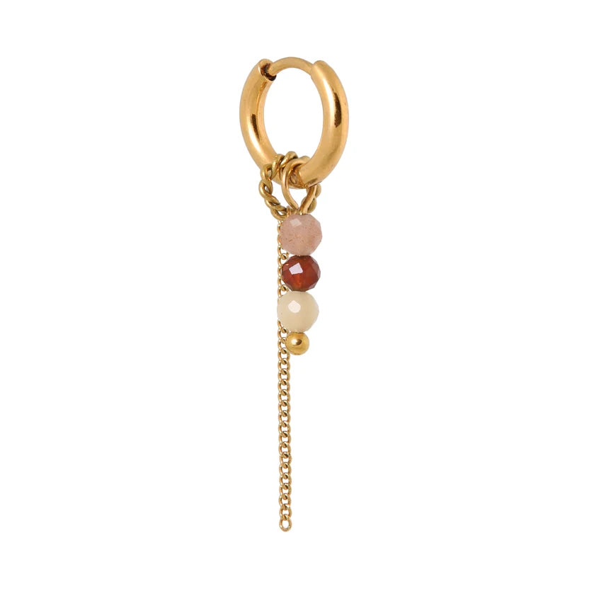 Chain morello hoop gold