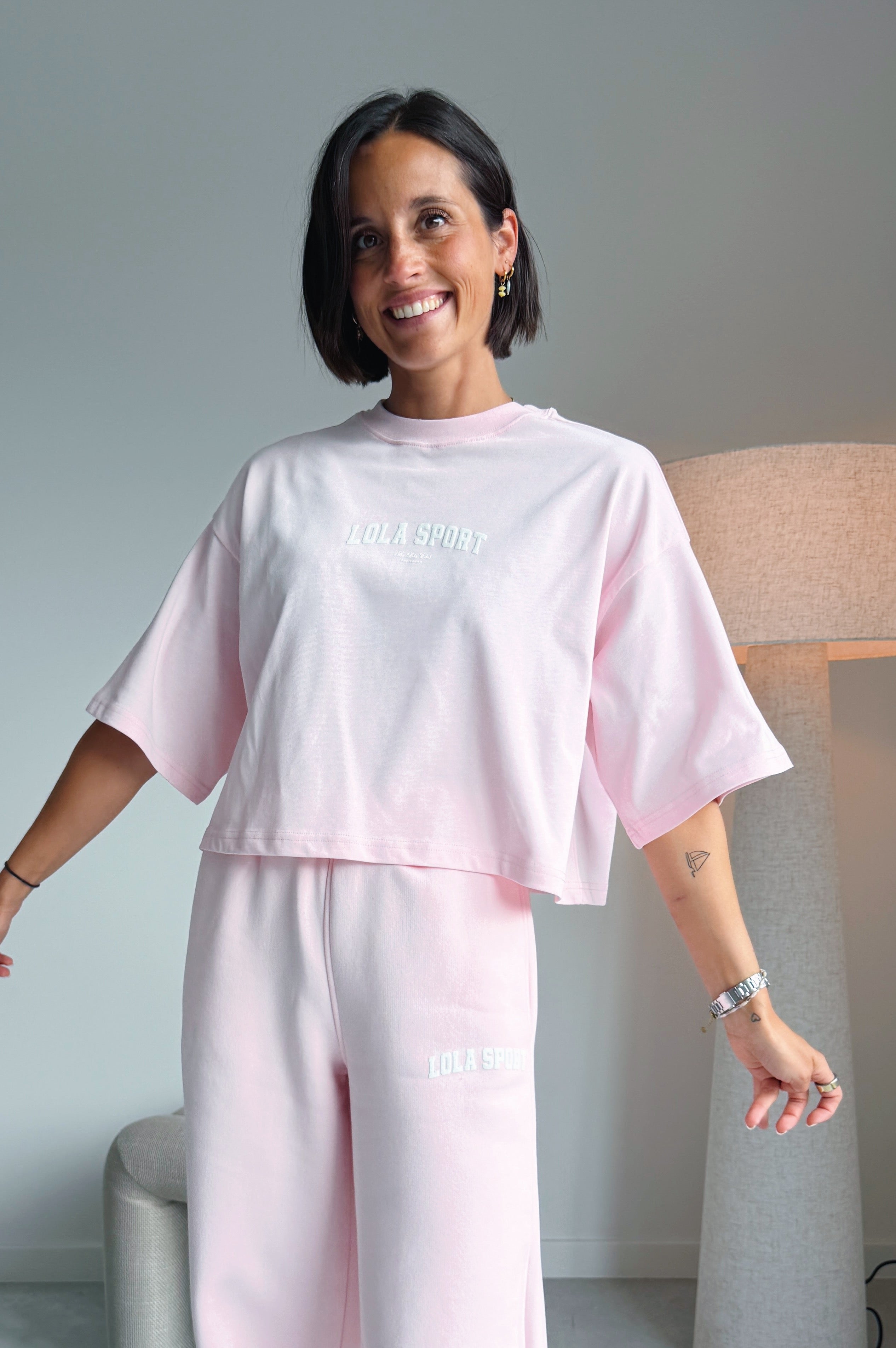 Stella t-shirt soft pink