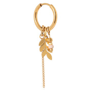 Chain olivia hoop gold