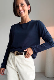 Marla pulletje navy