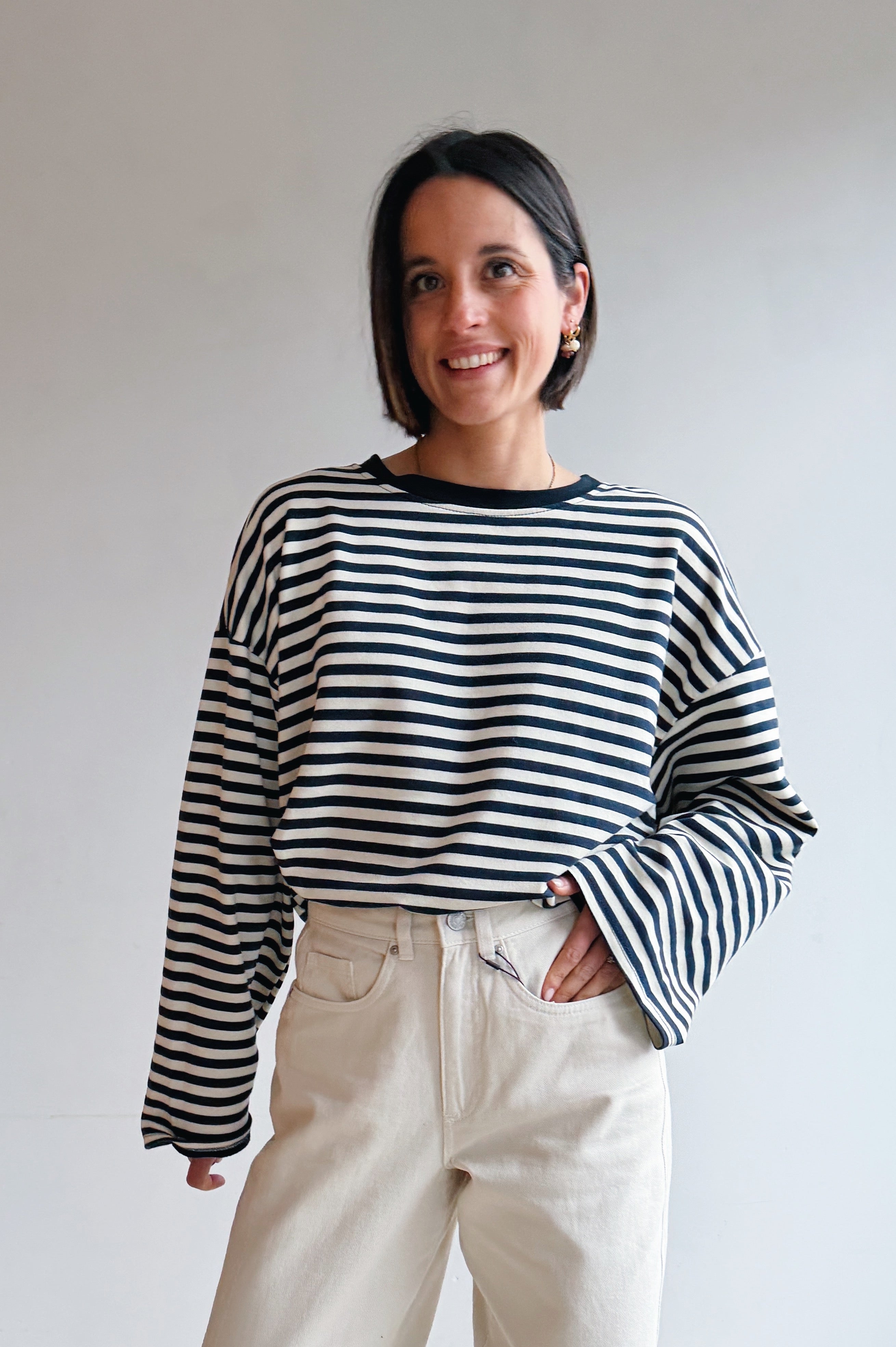 Liva longsleeve marine