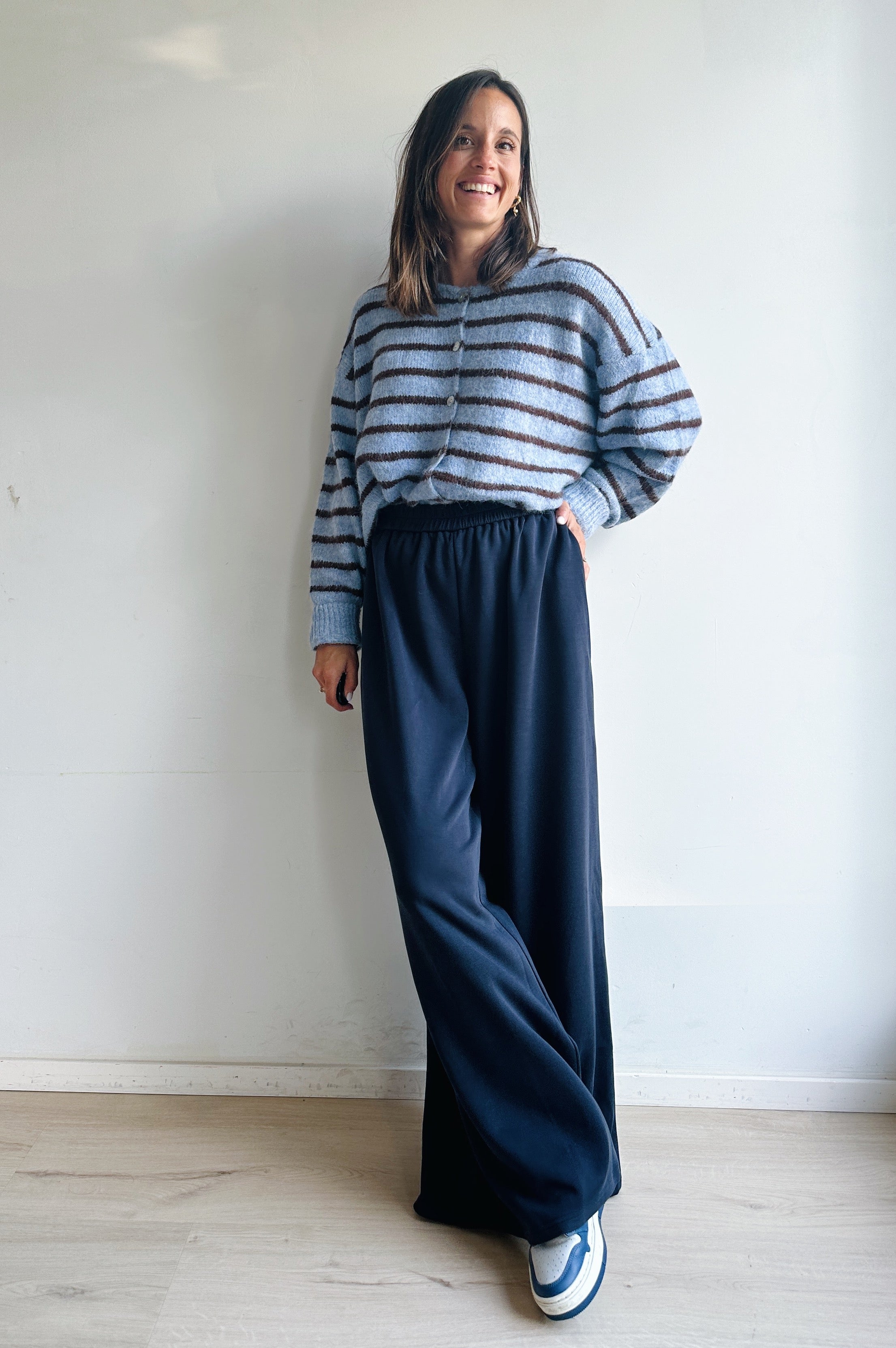 Cleo broek blauw