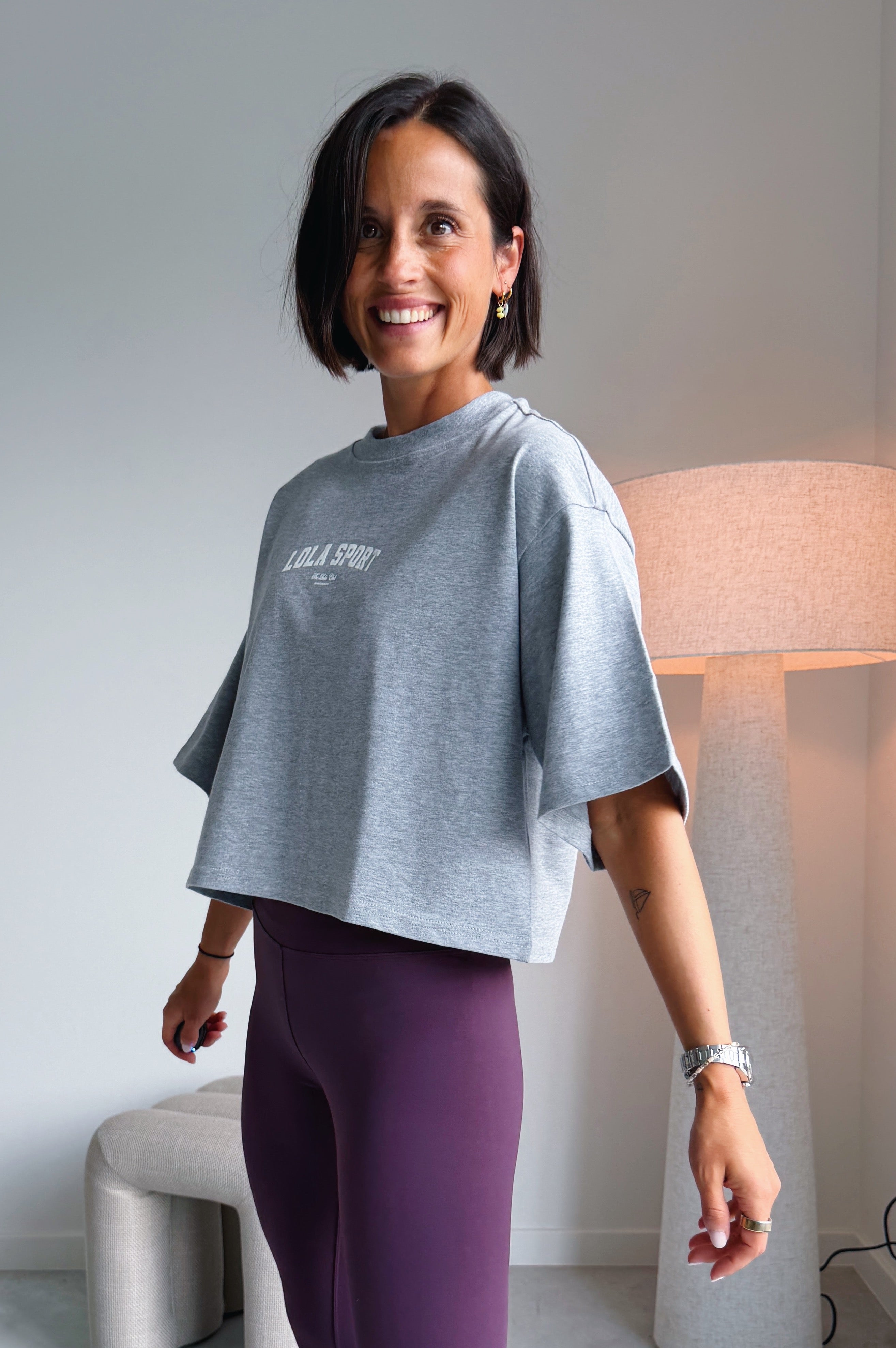 Stella t-shirt grijs