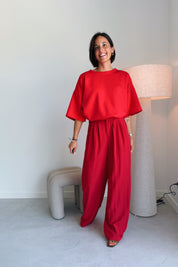 Misk broek rood