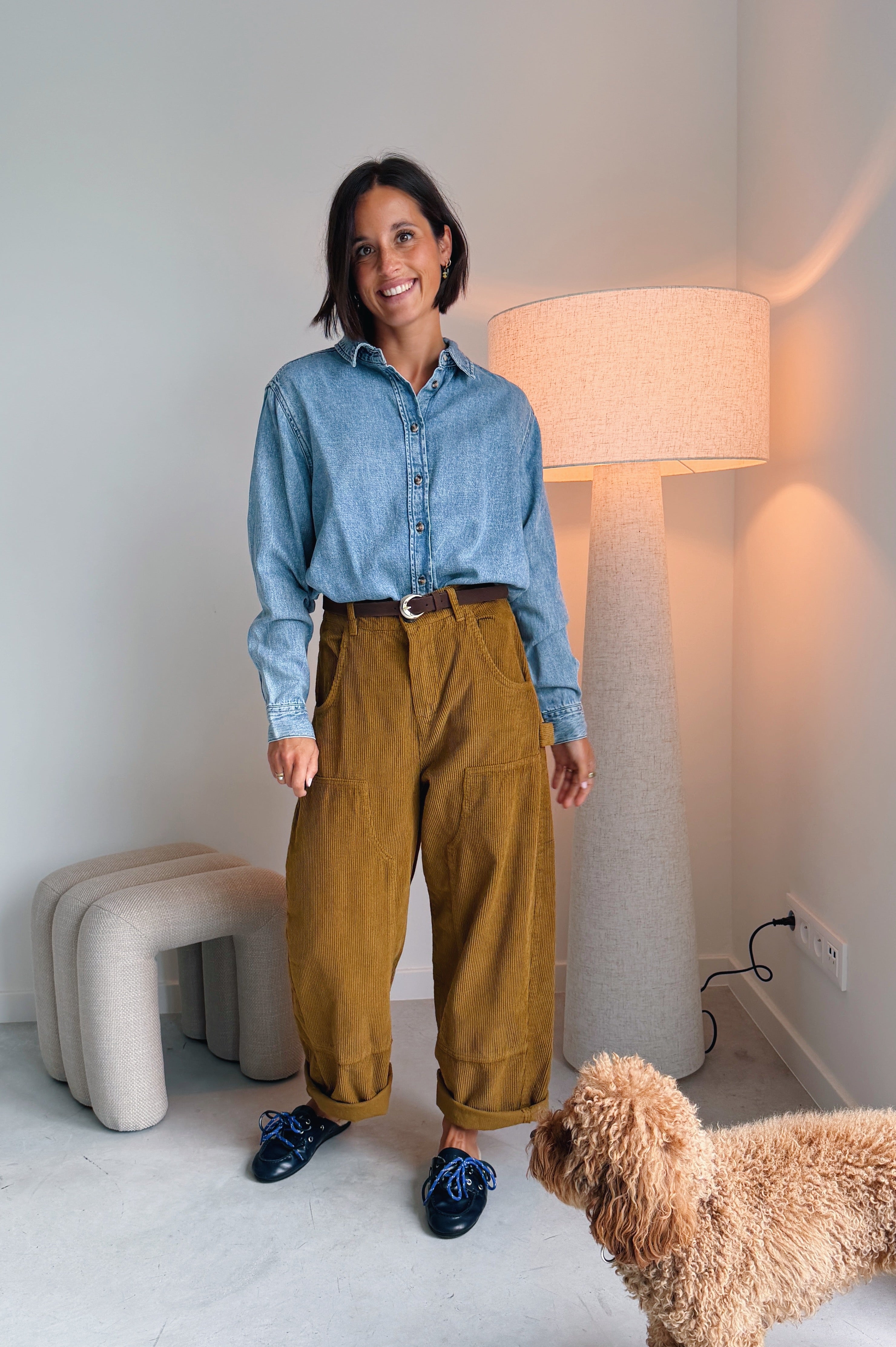 Nora broek khaki