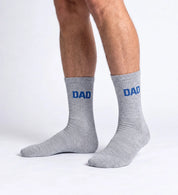 Dad sokken grijs