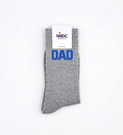 Dad sokken grijs