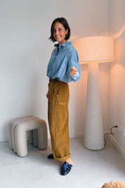Nora broek khaki