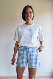 Falakka short blauw